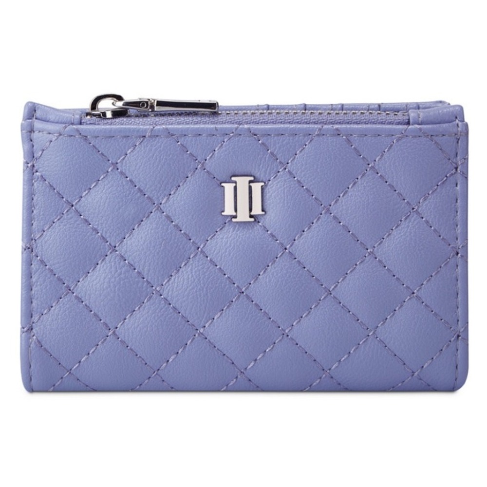 INC International‎ Concepts Ashlinn Quilted Wallet  Periwinkle Card Holder